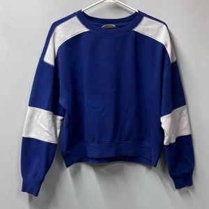 NWOT‼️COLOR BLOCK VARSITY CREWNECK SWEATSHIRT